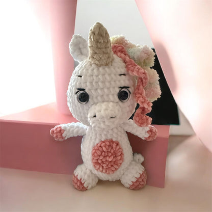 Einhorn gehäkelt
