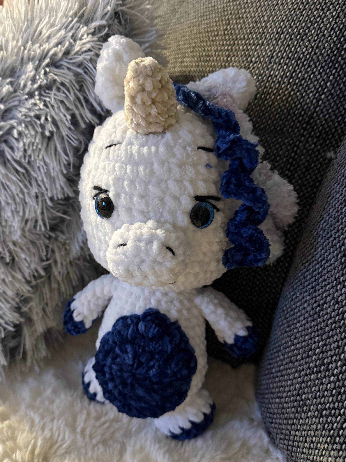 Einhorn gehäkelt