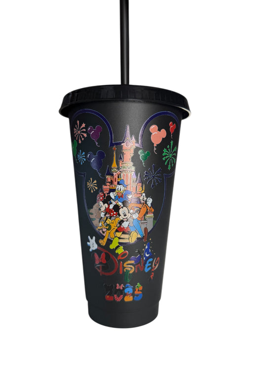 Strohhalm Becher Disney