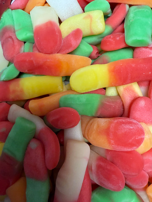 Gruselfinger bunt halal