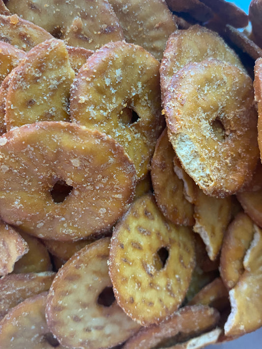 Laugengebäck Chips Chili & Lime