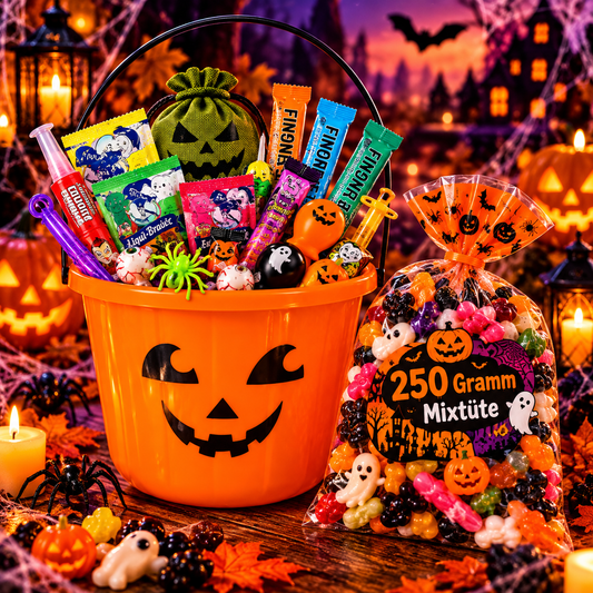 Halloween Eimer Orange