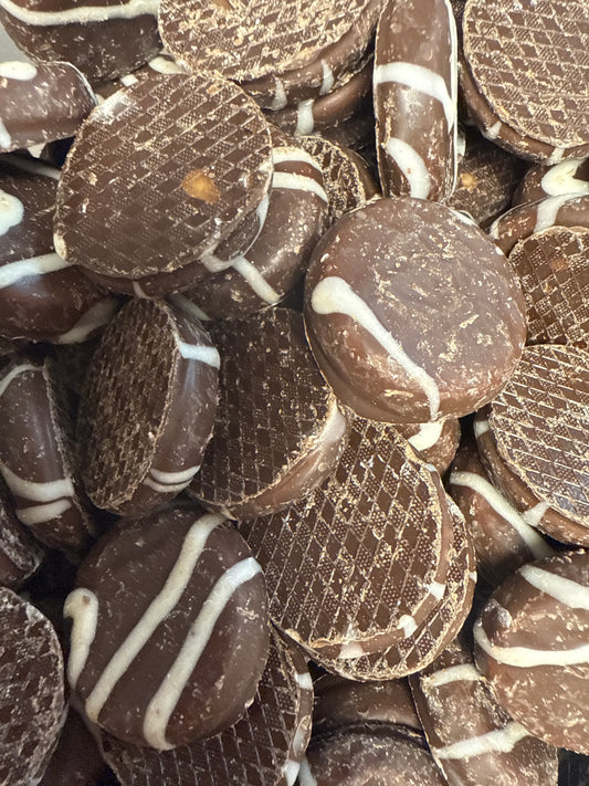 Schokolade mit Minzfüllung