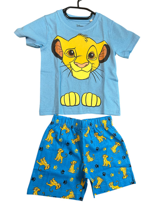 Kurzes Set Simba König der Löwen Blau
