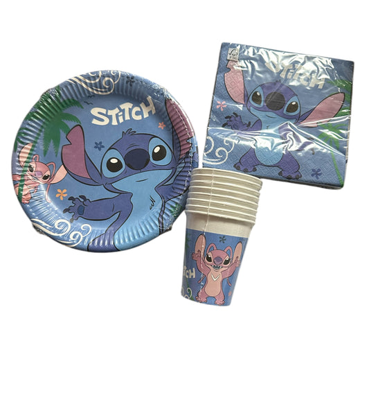 Party Geschirr Set Stitch