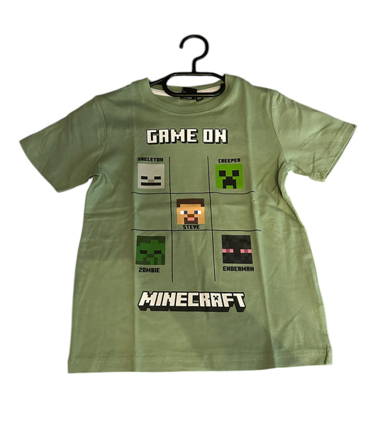 T Shirt Minecraft grün