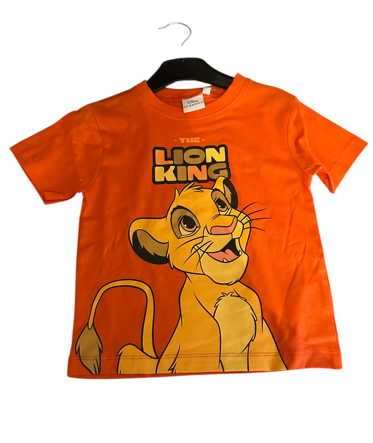 T Shirt König der Löwen Simba orange