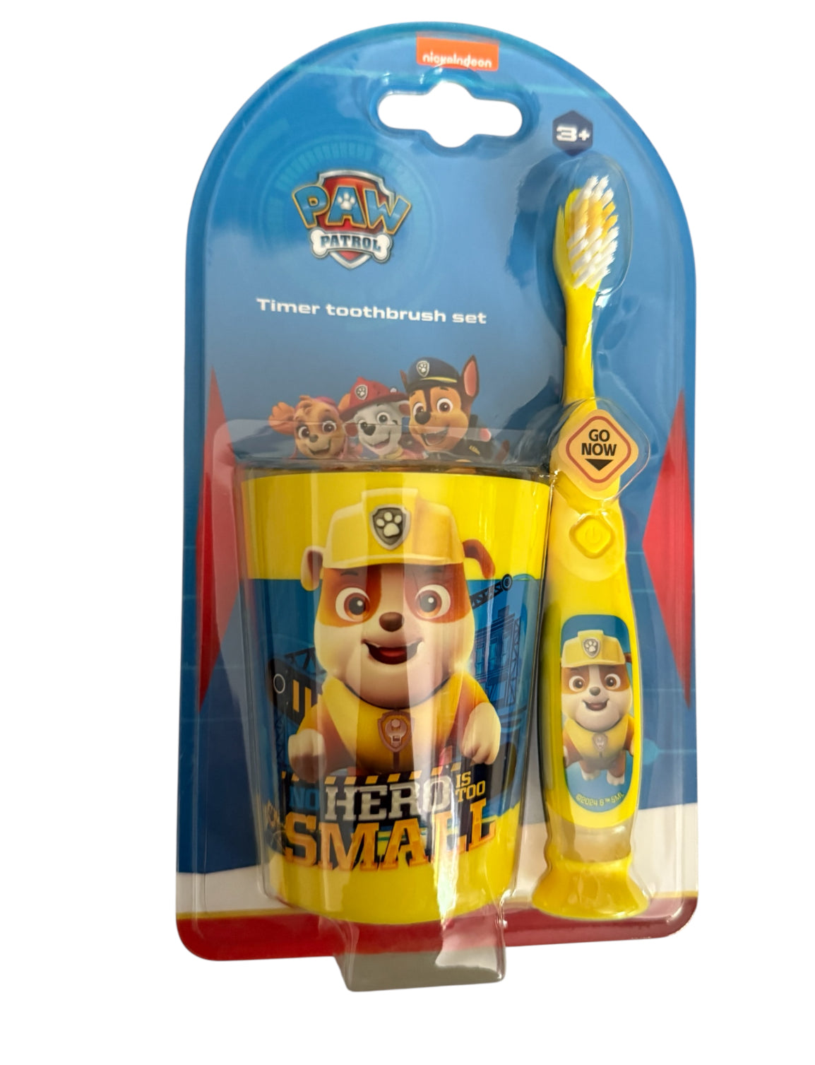Zahnbürste mit Timer und Becher