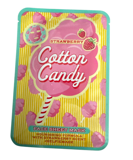 Tuchmaske Cotton Candy