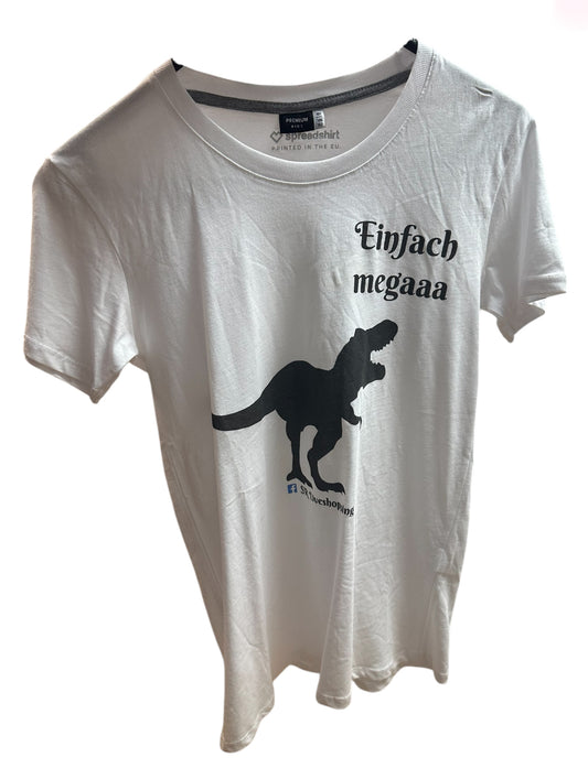 Fan Shirt Dino Weiß