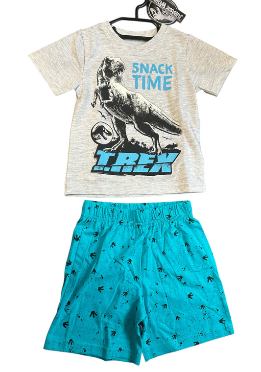 Kurzes Set Jurassic World Blau