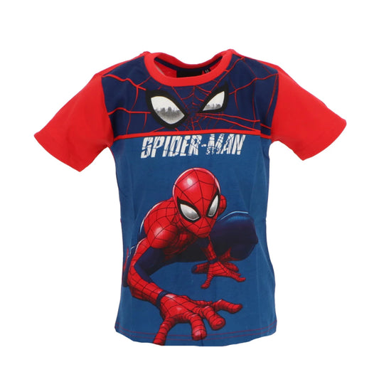 T Shirt Spiderman rot