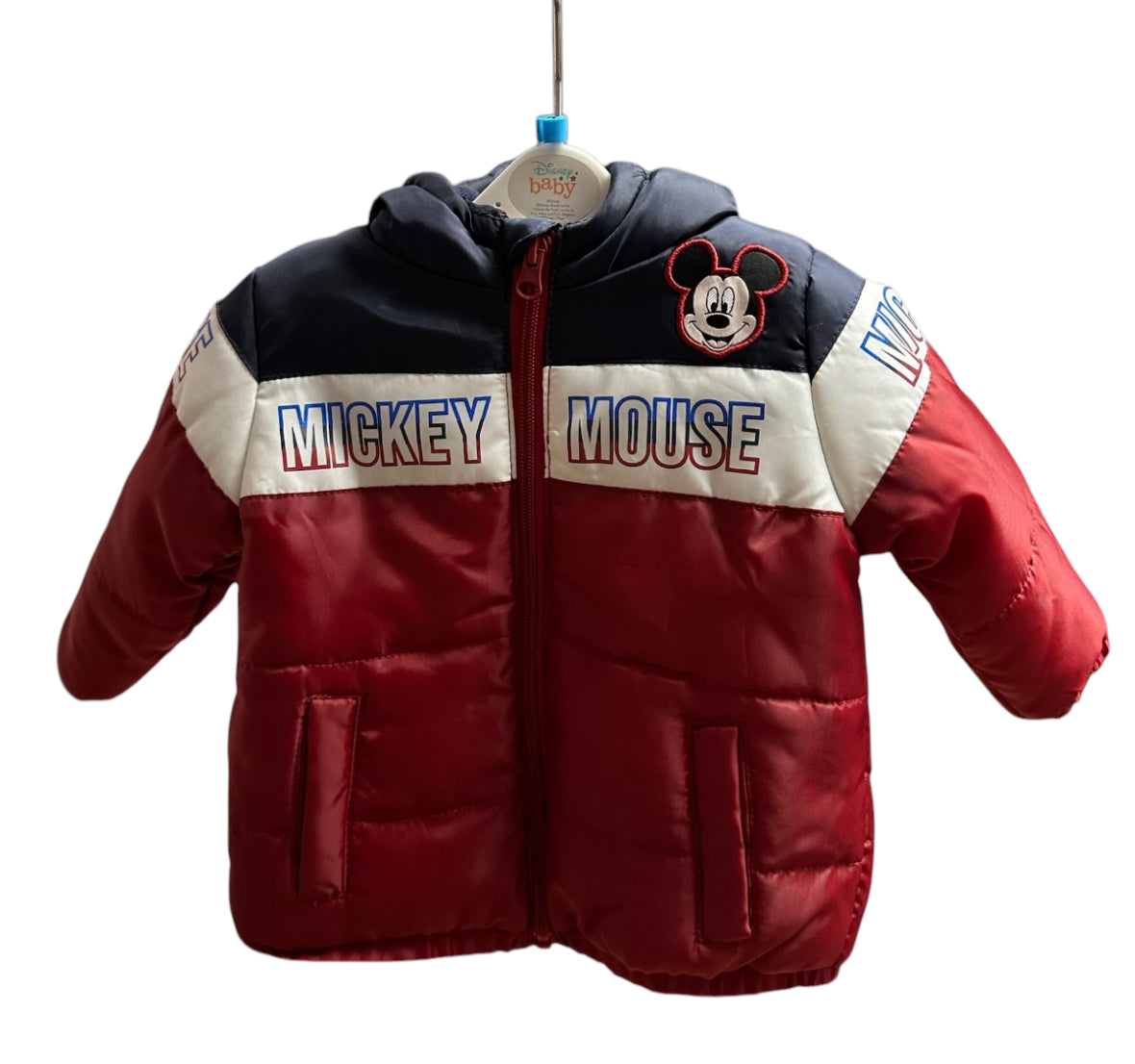 Winter Jacke Mickey rot