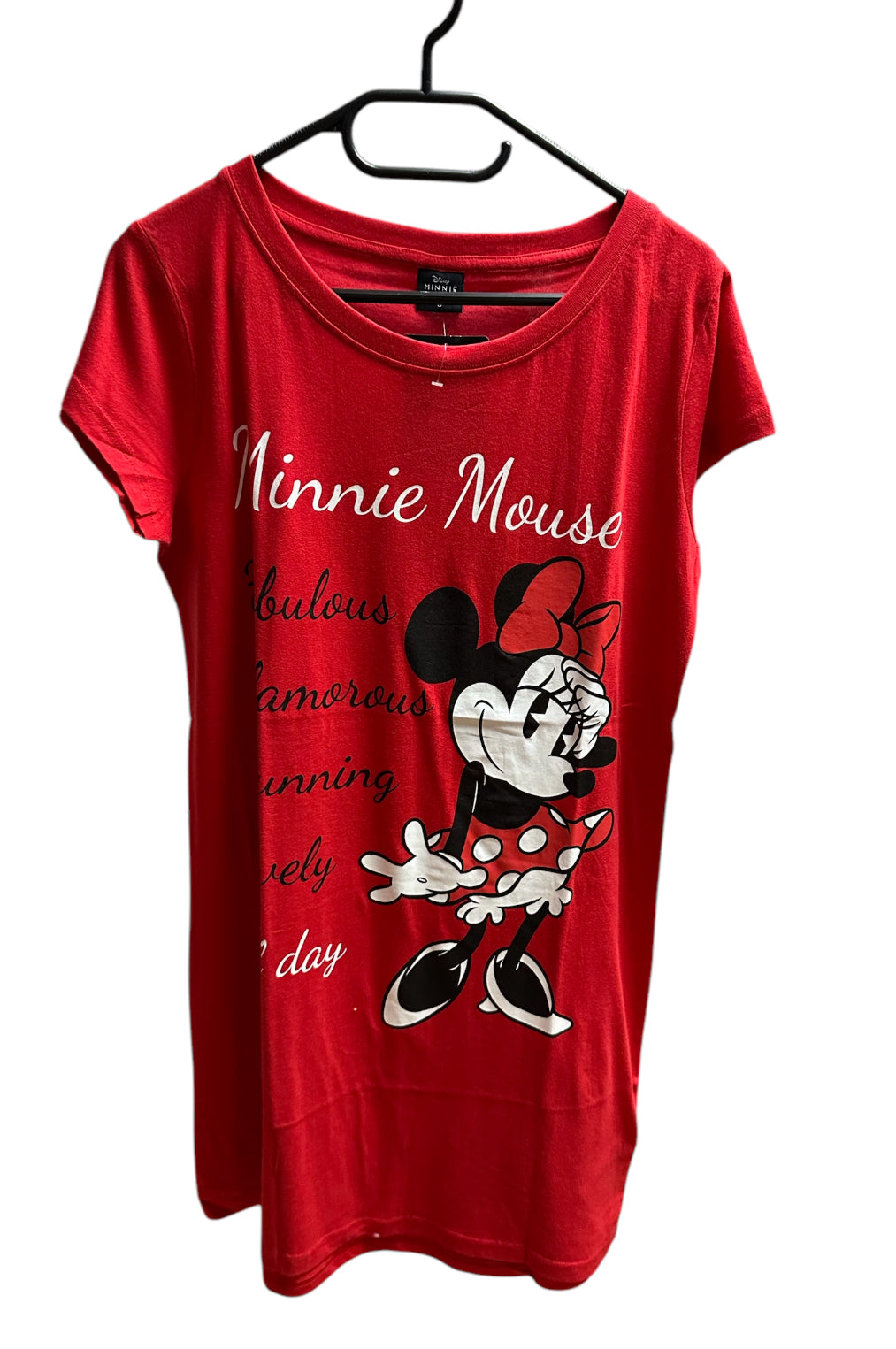 Nachthemd Minnie Rot Gr.s