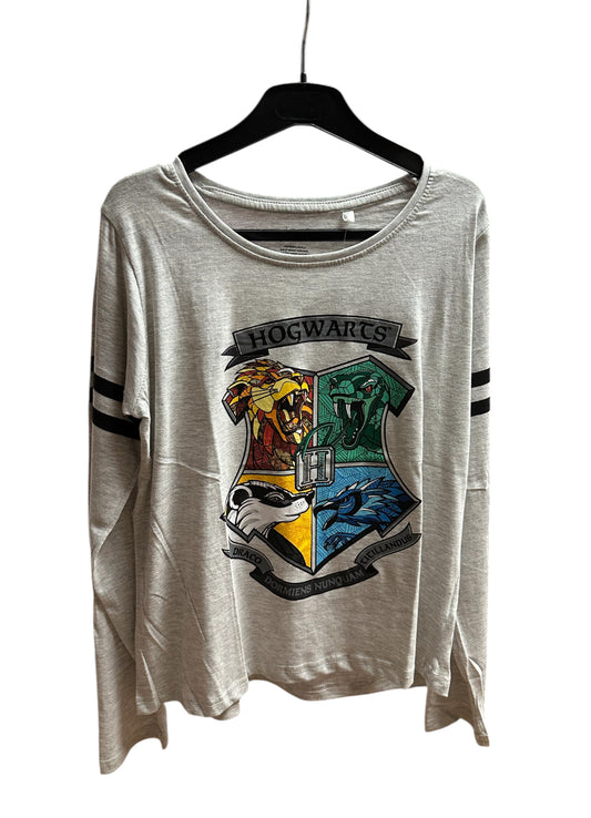 Langarm Shirt Harry Potter grau