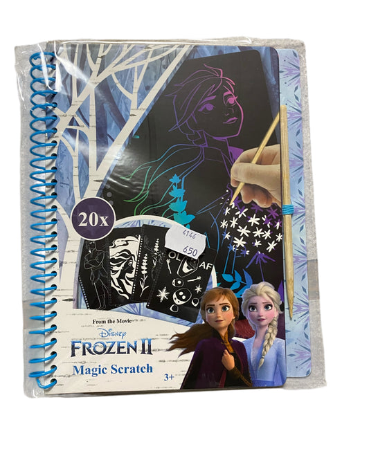 Kratzblock Frozen Elsa