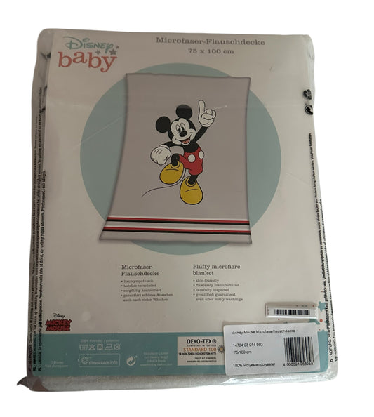 Kuschel Decke Baby Mickey