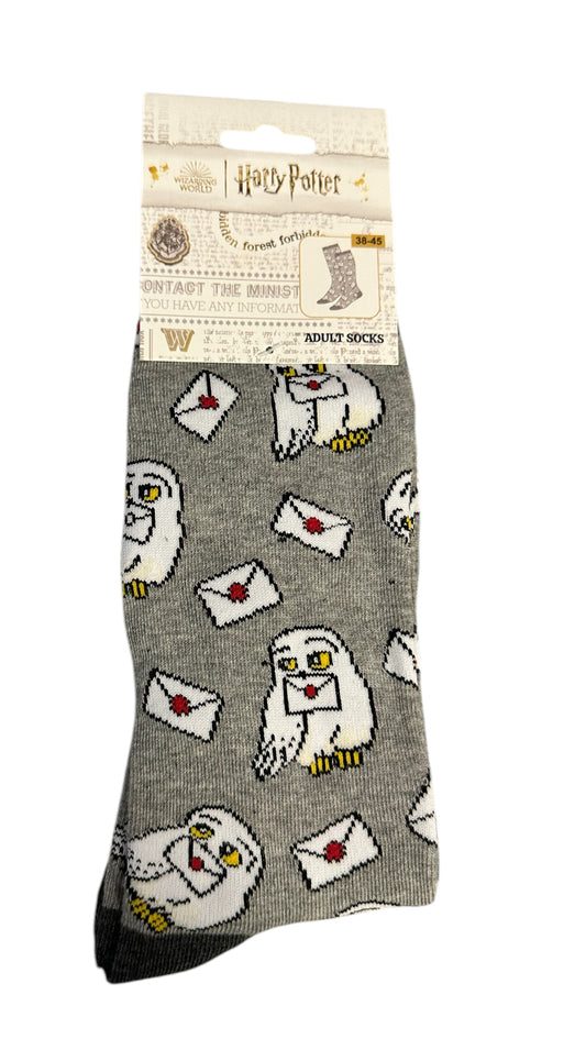 Socken Erwachsene Hedwig Harry Potter Gr.38/45