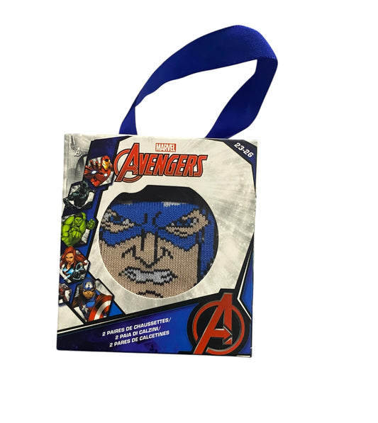2er Pack Socken in Geschenk-Packung Avengers